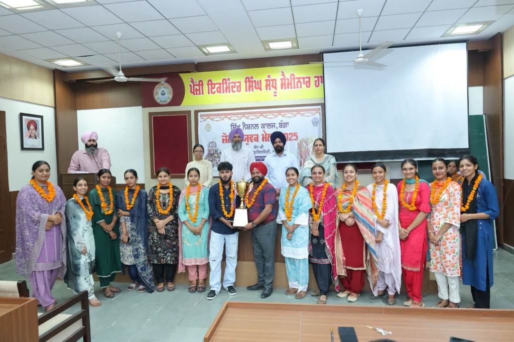 Honoring the student artists and teachers of Sikh National College Banga for becoming the overall champion